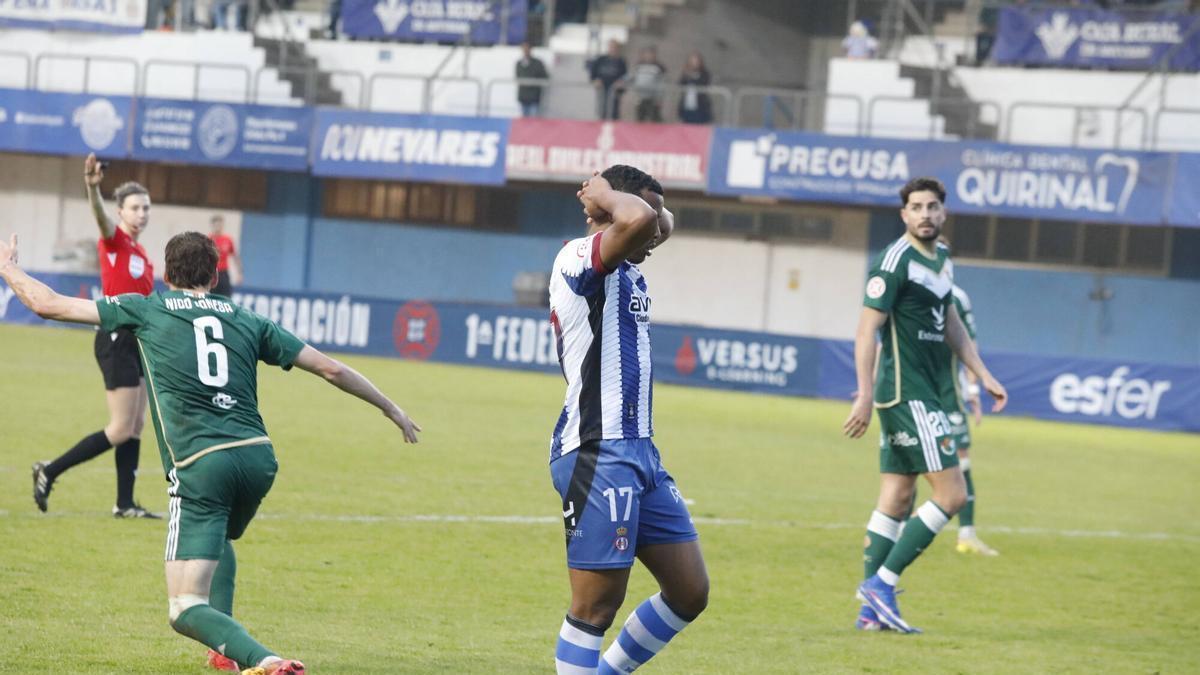 Así fue el partido del Avilés y Cacereño de Primera Federación