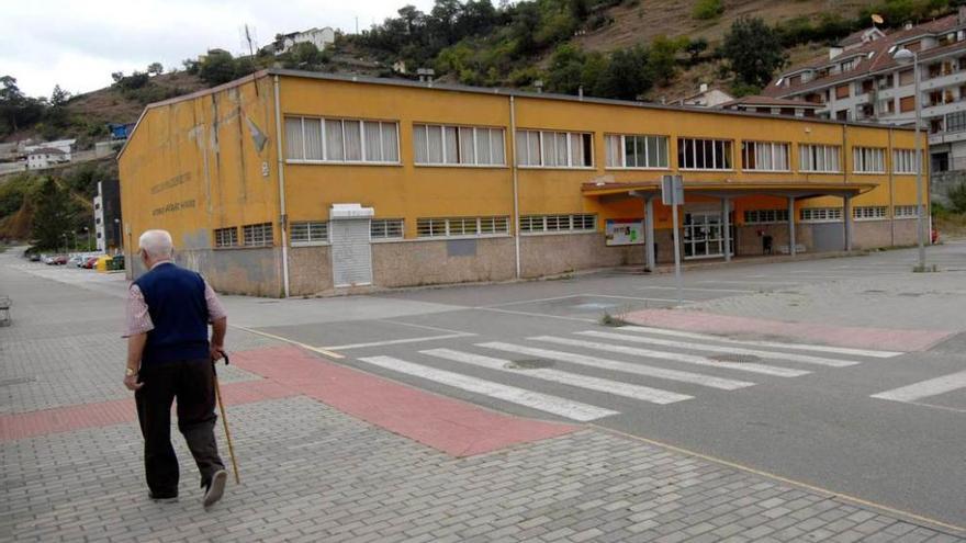 El polideportivo Avelino Vázquez Megido, en Sotiello.