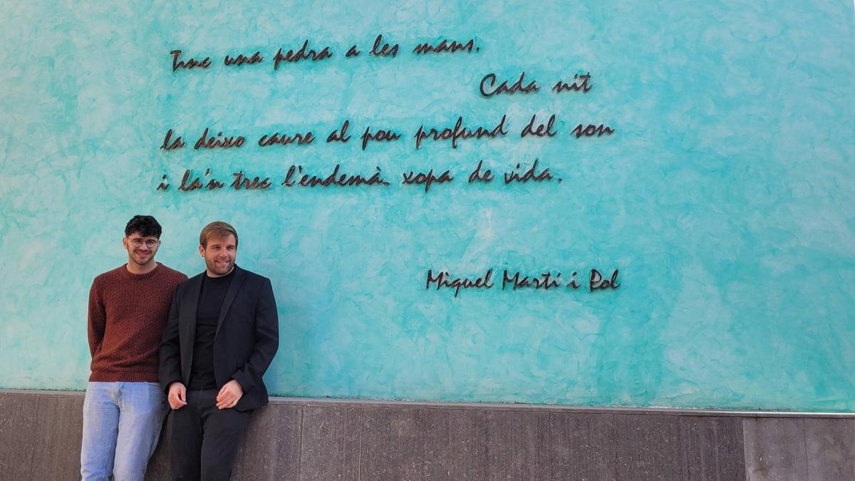 Roger Úbeda i Ramon Caballé han presentat la proposta