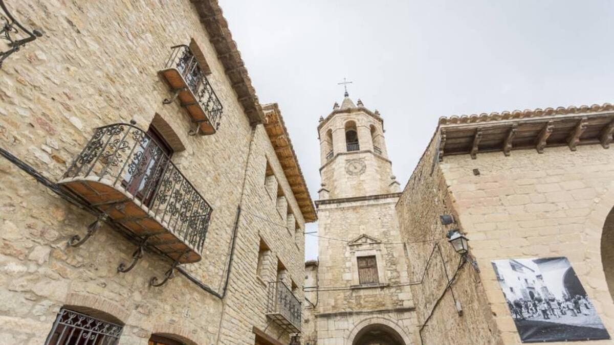 Núcleo urbano de Cantavieja, el pueblo más bonito de España para la OMT