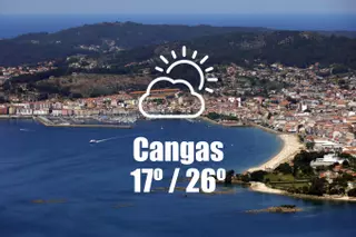 El tiempo en Cangas: previsión meteorológica para hoy, miércoles 13 de agosto