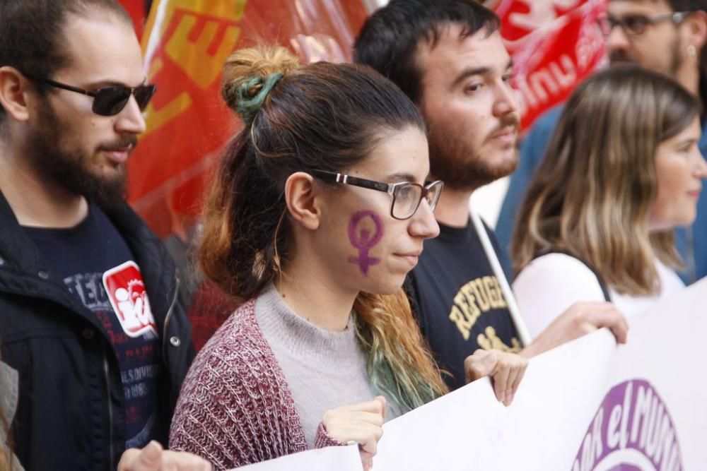 Manifestación en Murcia por el día contra la violencia de género