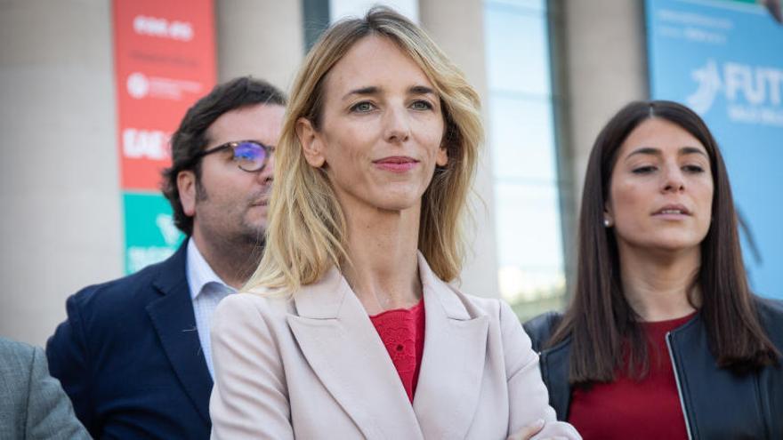 La cabeza de lista del PP por Barcelona a las elecciones generales, Cayetana Álvarez de Toledo