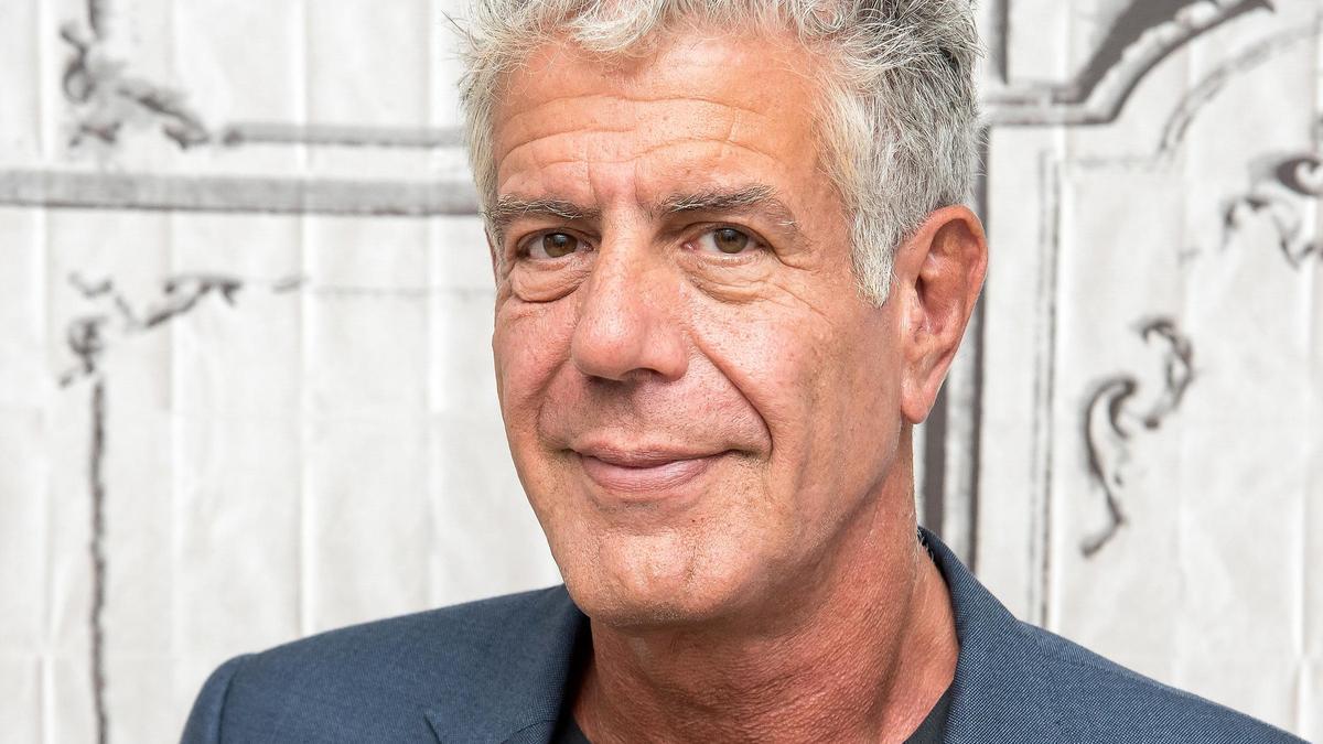 El chef y presentador de televisión Anthony Bourdain, autor de varios libros sobre cocina.