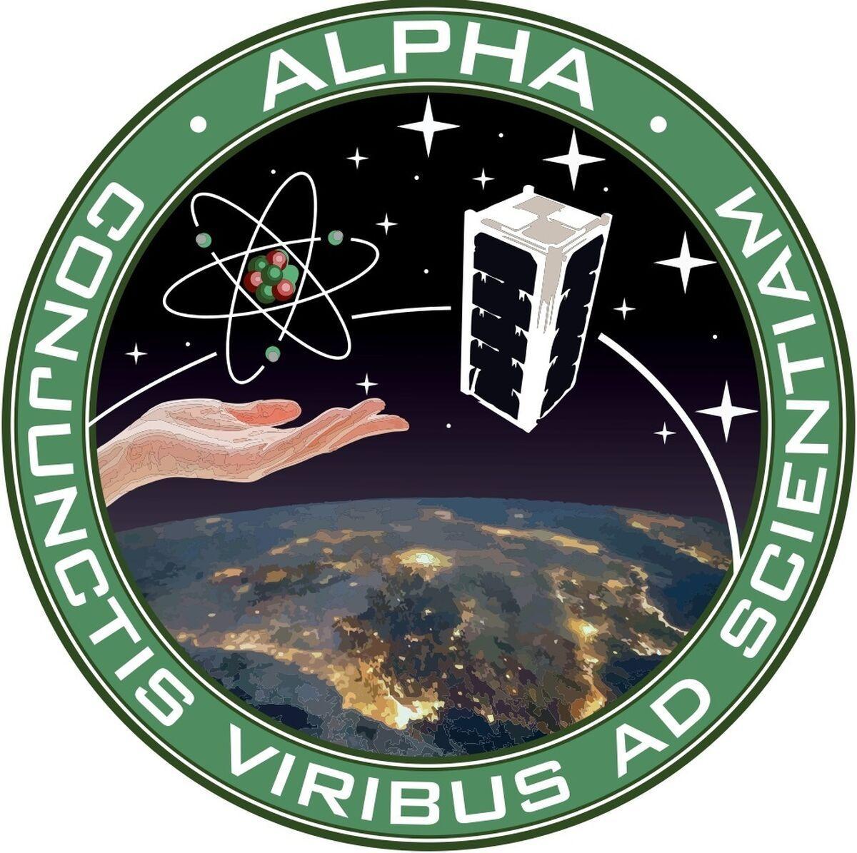 Logo de la Misión Alpha.