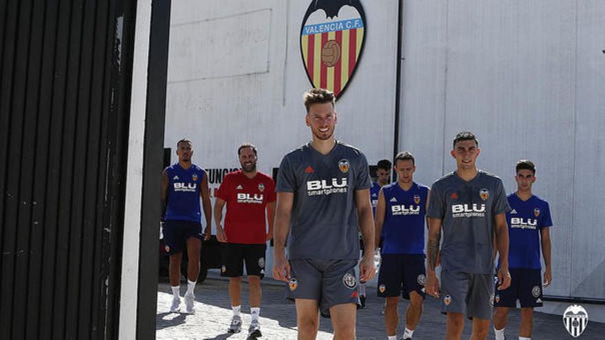 Domingo de test físicos para los jugadores del Valencia CF