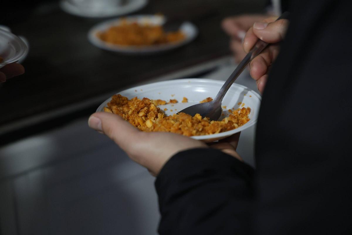 Imagen de un plato de migas.