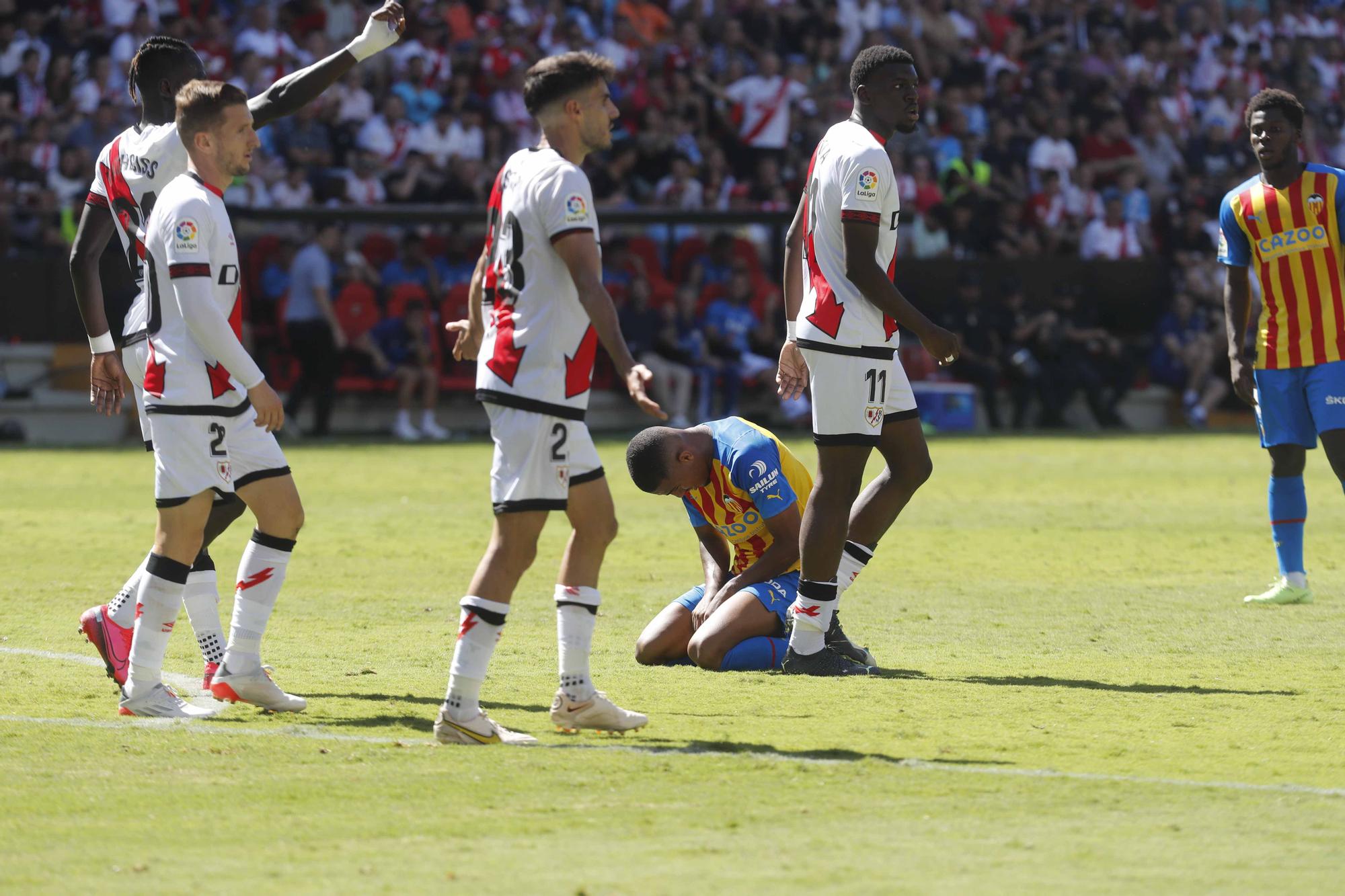 El Rayo - Valencia, en imágenes