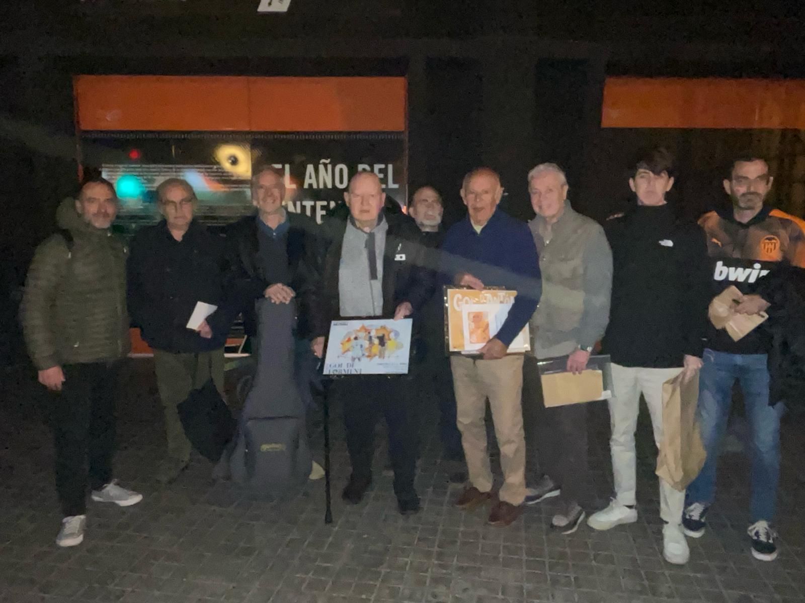 Así fue la celebración del aniversario del mítico gol de Forment en Mestalla