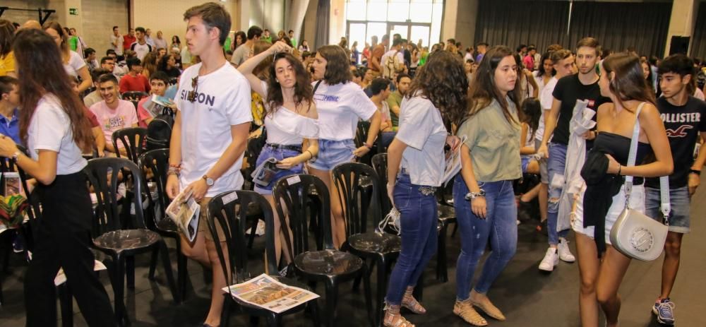 Acto de acogida en el Campus de Alcoy