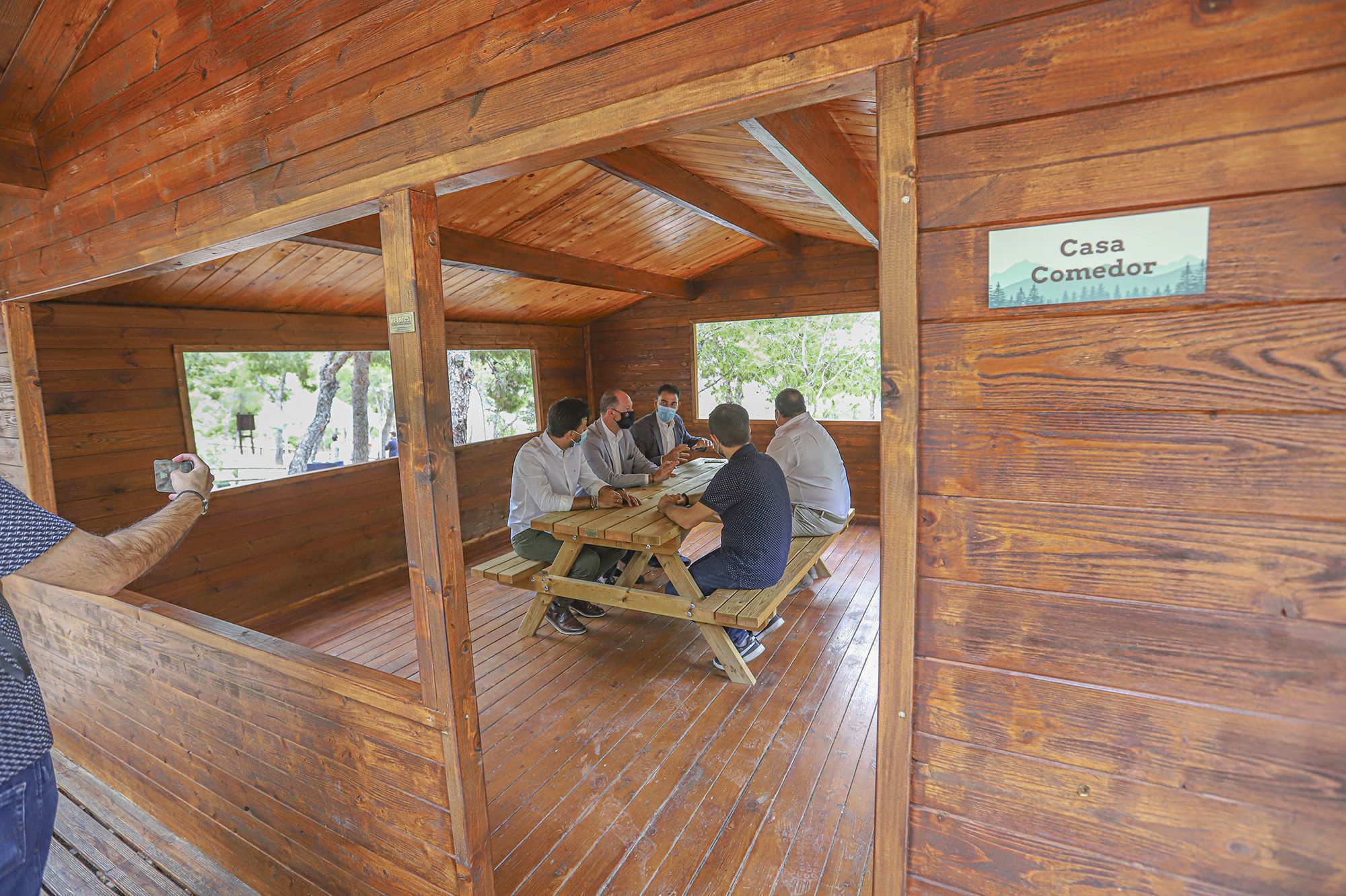 Rehabilitan el área recreativa de San Cristóbal en Pinar de Bonanza (Orihuela)