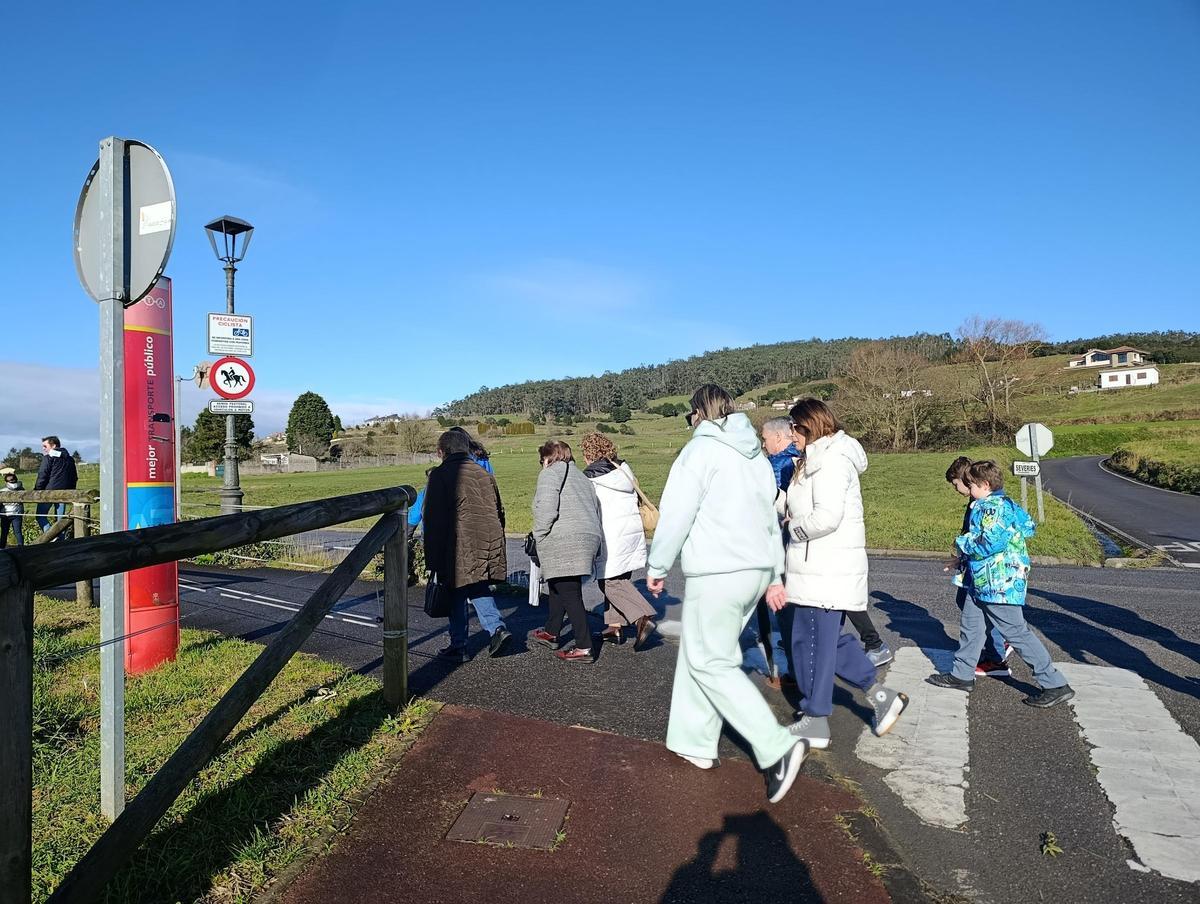 Posada de Llanera marcha a favor de Cáritas