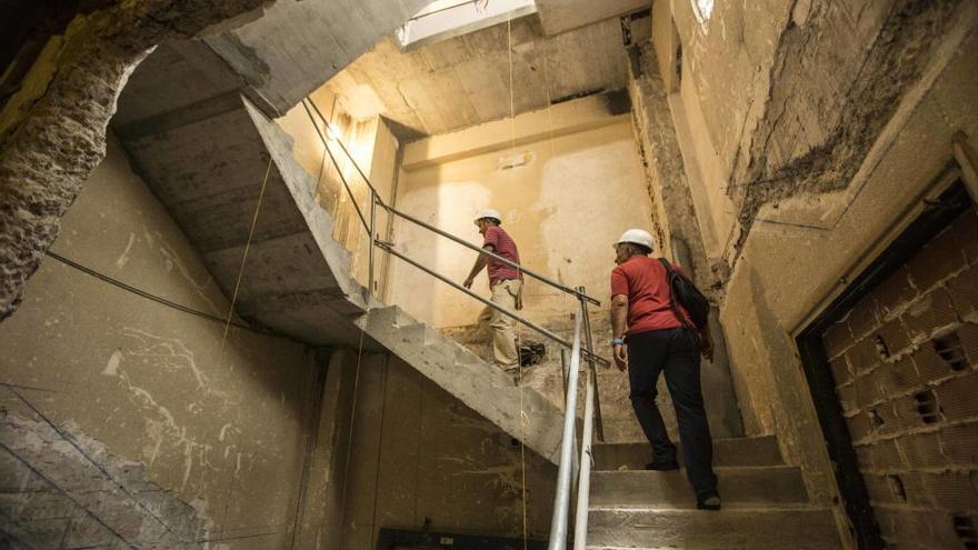 El Ayuntamiento de Alicante permite que las obras de la Casa de la Festa se prolonguen