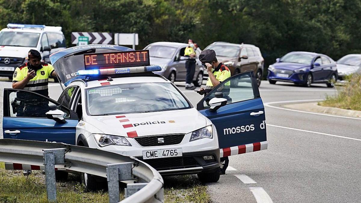 Els morts en accidents de trànsit  a Girona cauen un 42% el 2020