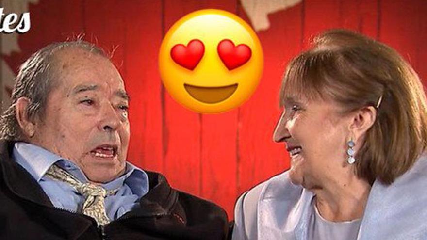 Alejandro y Pilar en &#039;First Dates&#039;.