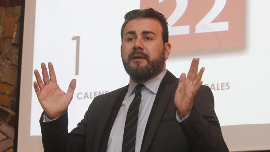 Miguel Galán durante su campaña.