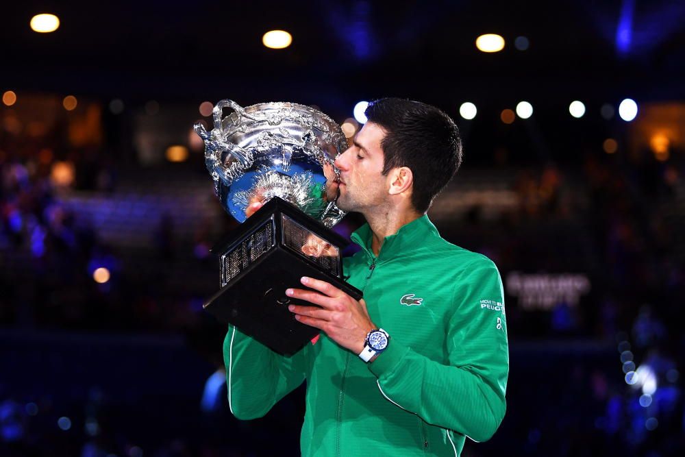 Final del Open de Australia: Thiem-Novak Djokovic