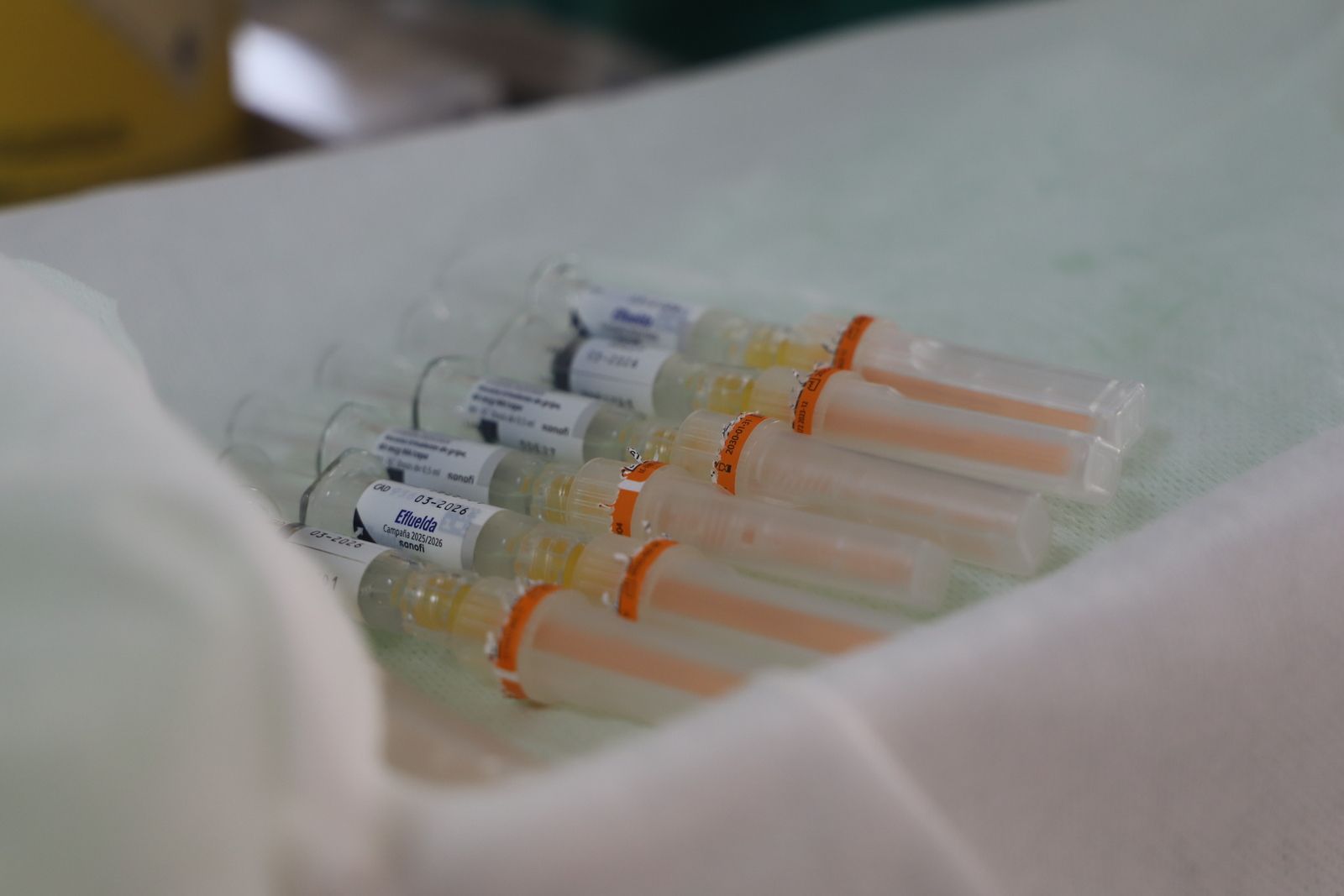 Inicio de la campaña de vacunación contra la gripe en las residencias de mayores