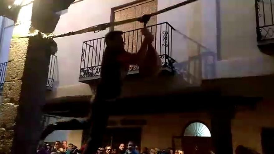 Lance al jamón en Morella