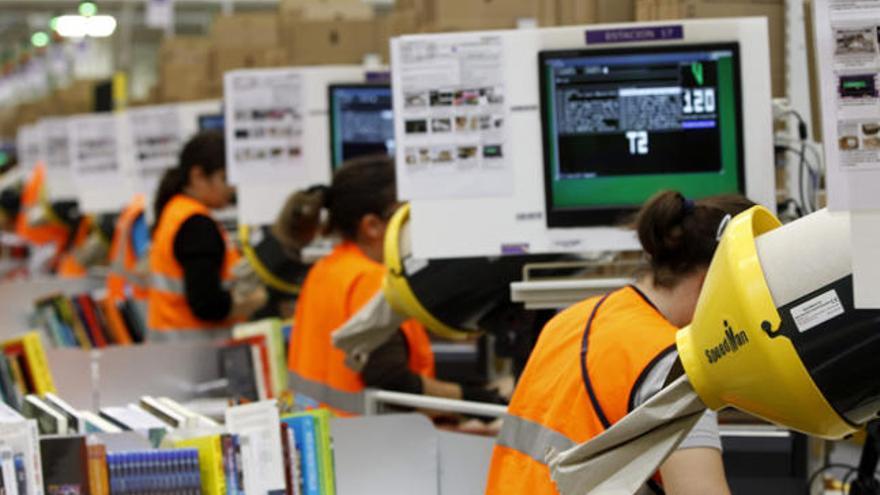 El nuevo centro logístico de Amazon en MAdrid.