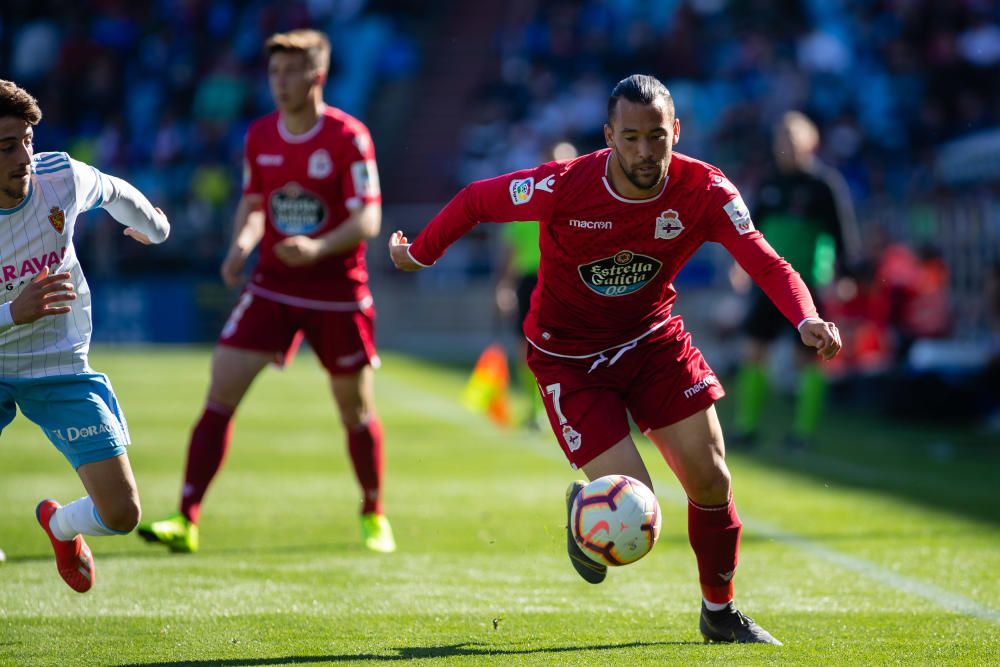 El Dépor gana en Zaragoza y sueña con el ascenso