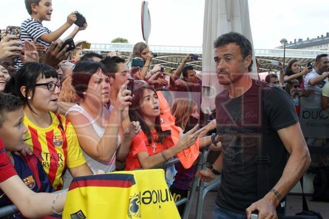 El viaje del Barça a Castellón, en imágenes