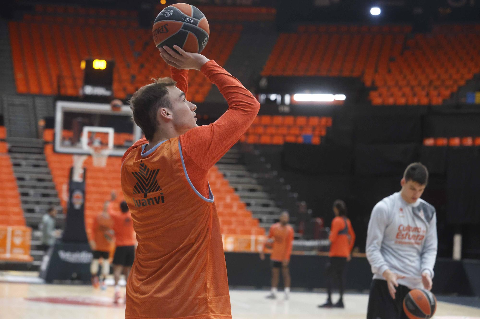 Entrenamiento Valencia Basket Club