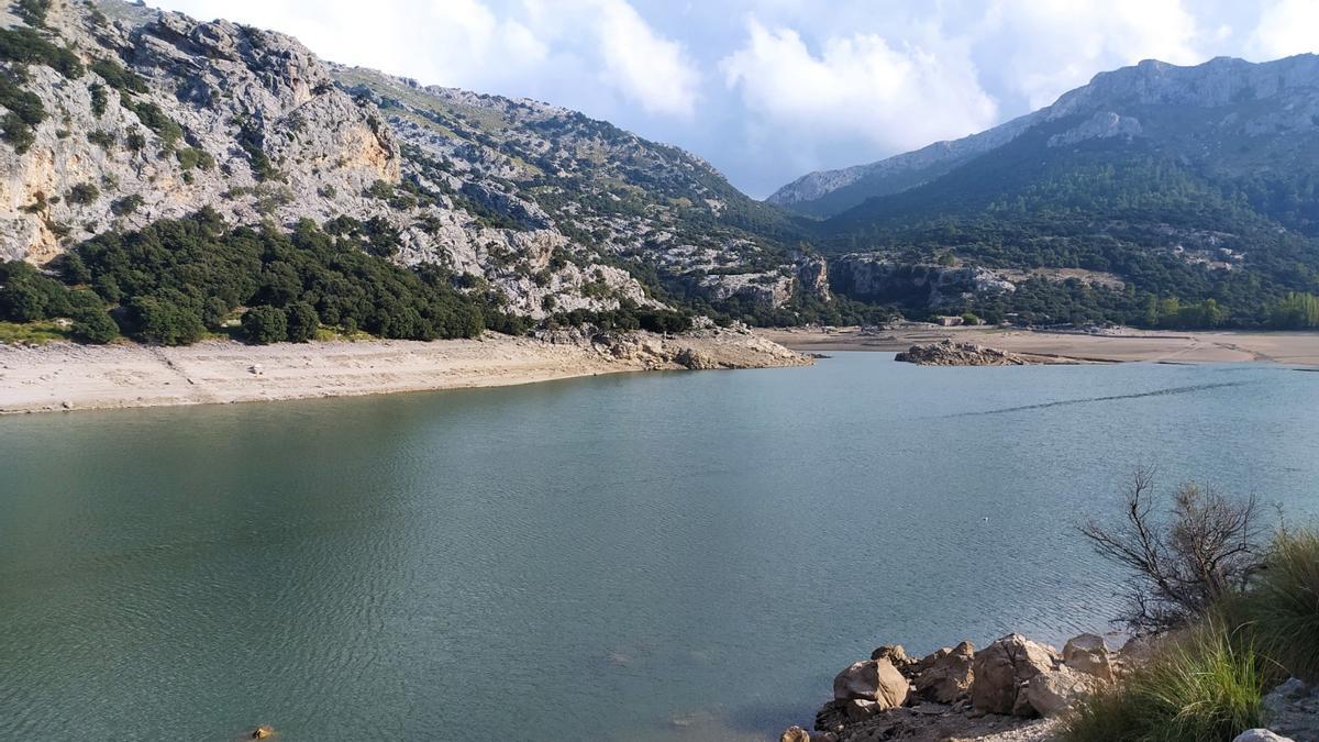 Así está el Gorg Blau: las reservas de agua están bajo mínimos con poco más del 20%