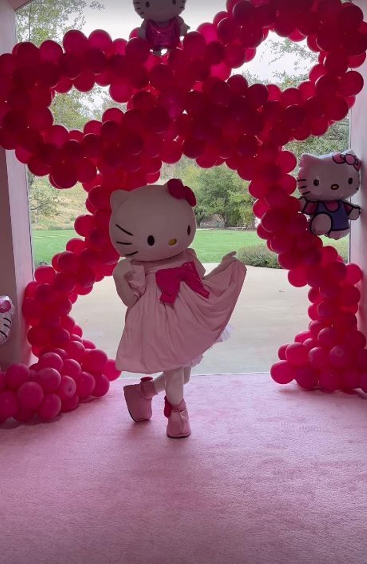 Hello Kitty en el cumple de Chicago