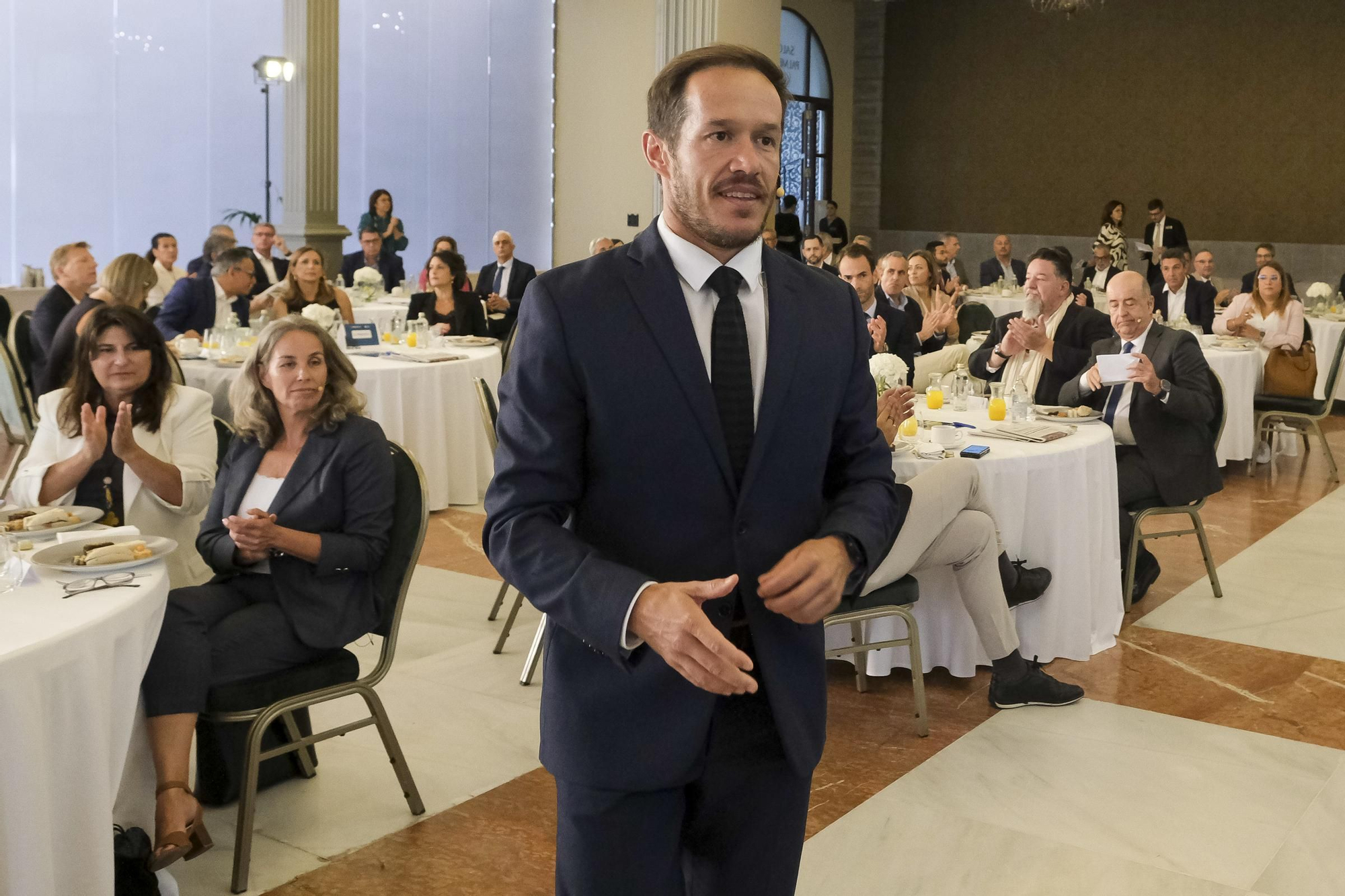 Foro Cambio Climático, con la presencia del consejero de Transición Ecológica del Gobierno de Canarias, Mariano Hernández Zapata. 
