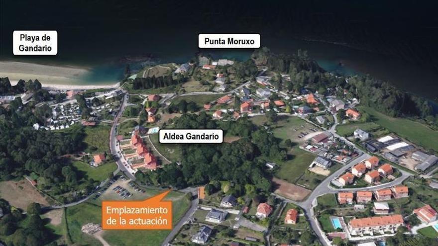 Bergondo continuará la senda de la playa de Gandarío hasta la aldea de Moruxo