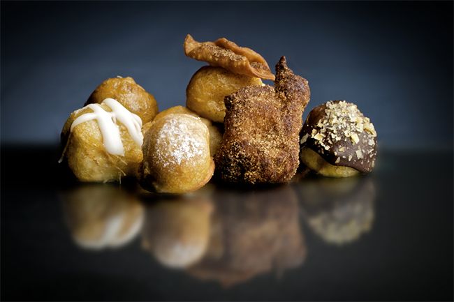 Buñuelos para Todos los Santos de Pastelería Nunos