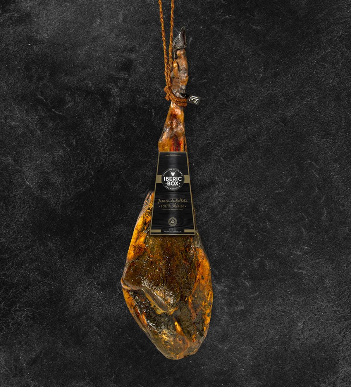 Jamón de bellota 100% ibérico.