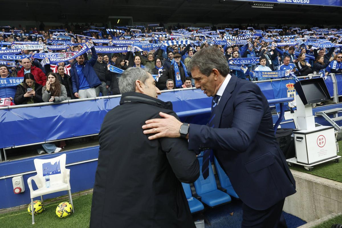 EN IMÁGENES: Así así el partido entre el Real Oviedo y el Athletic en el Tartiere
