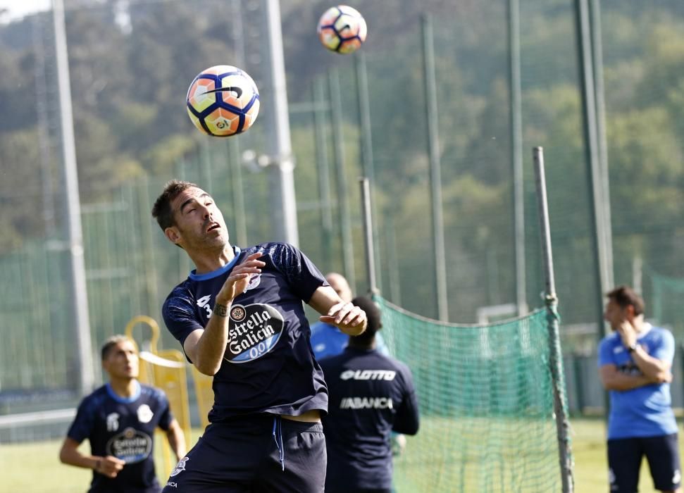 El Dépor prepara el duelo ante el Málaga