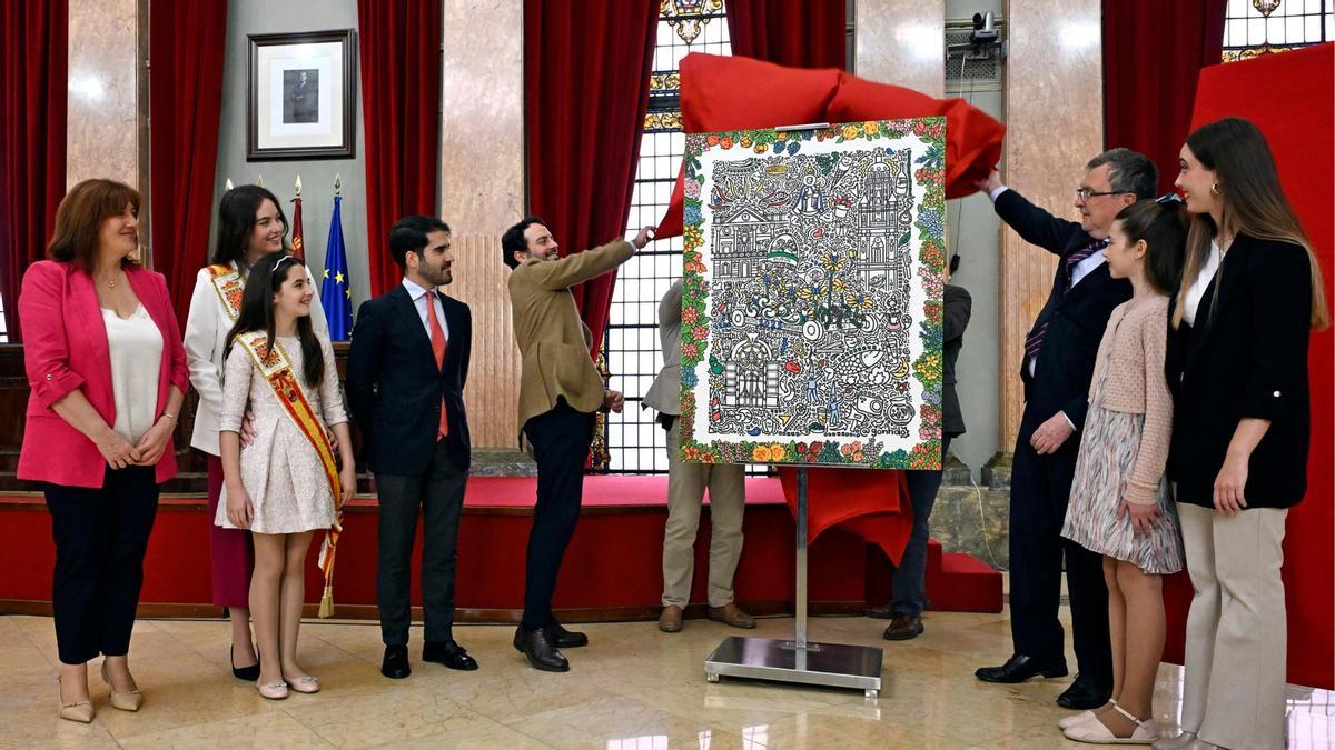 Cartel de las Fiestas de Primavera de Murcia 2025.