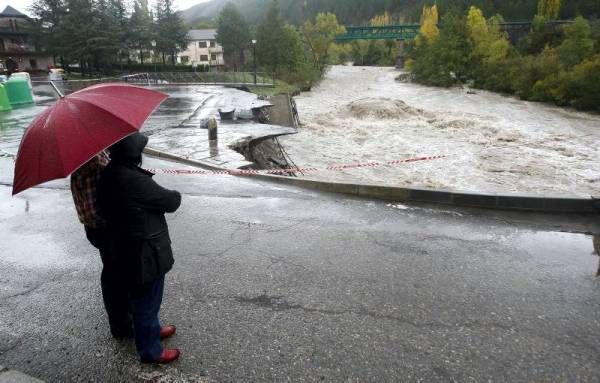 Fotogalería: Lluvias torrenciales en Aragón