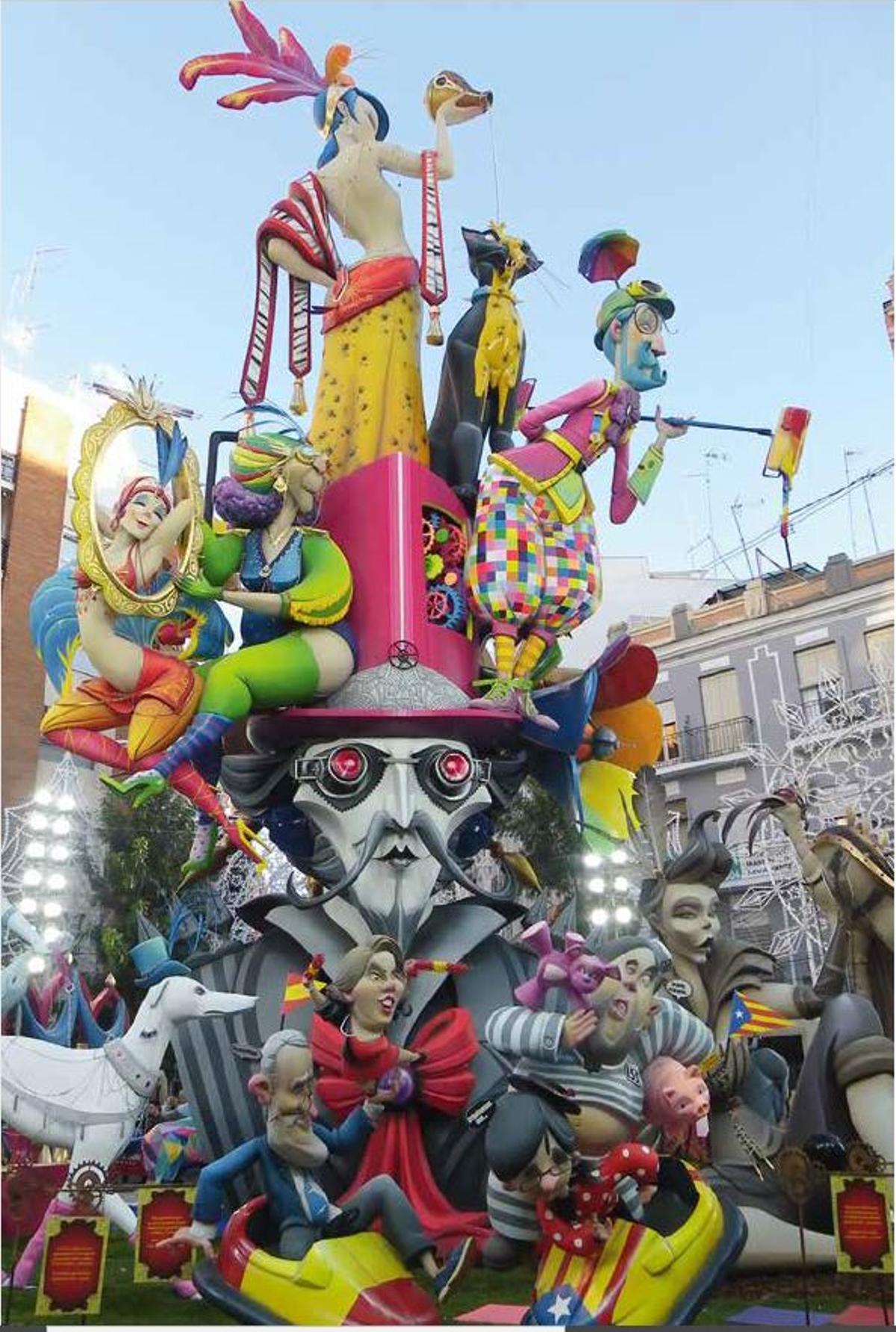 Fallas seleccionadas como "obras maestras"