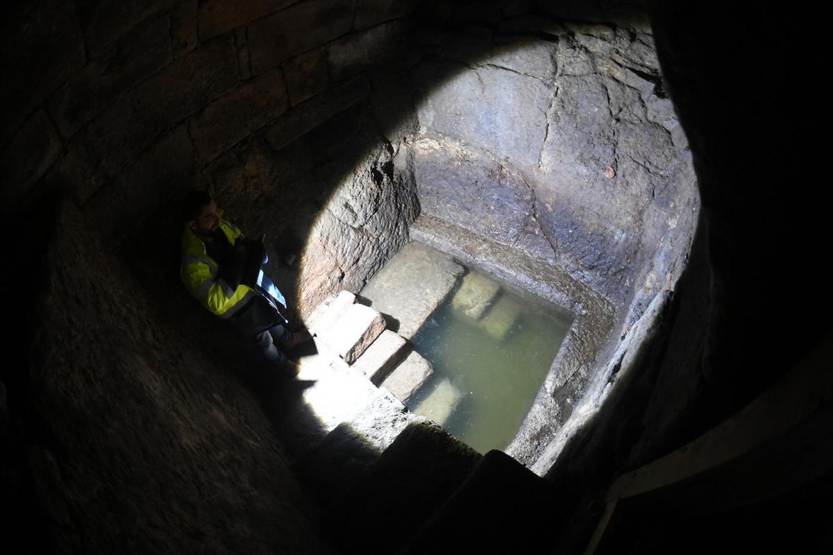 Una 'mikvé' en una casa de la calle Sinagoga de A Coruña
