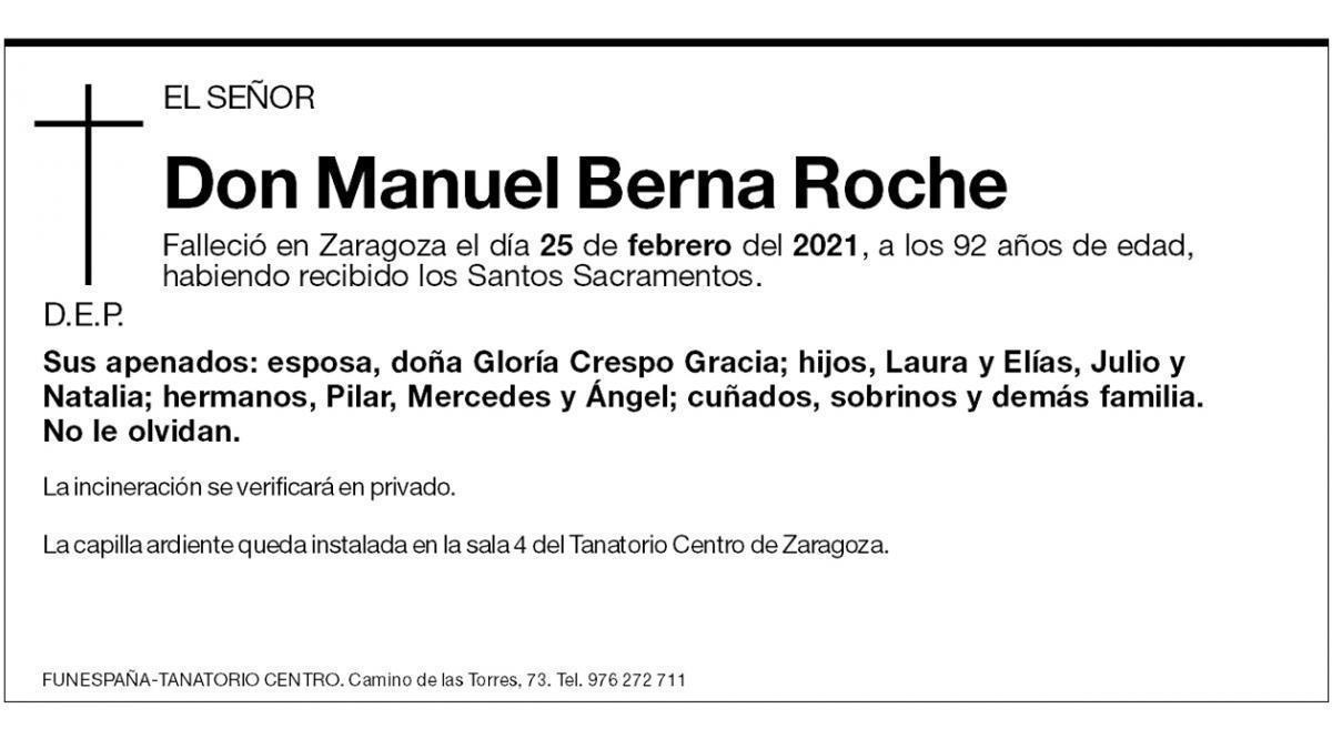 Manuel Berna Roche