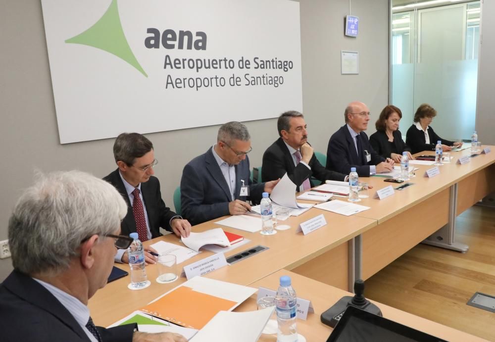 Reunión del comité de coordinación aeroportuaria de Galicia