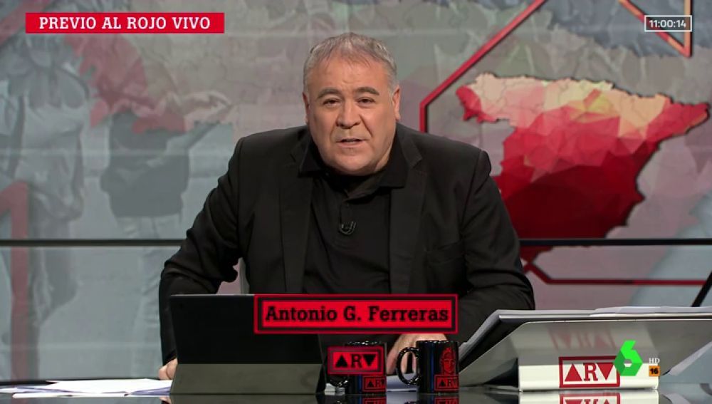 Ferreras en 'Al rojo vivo'