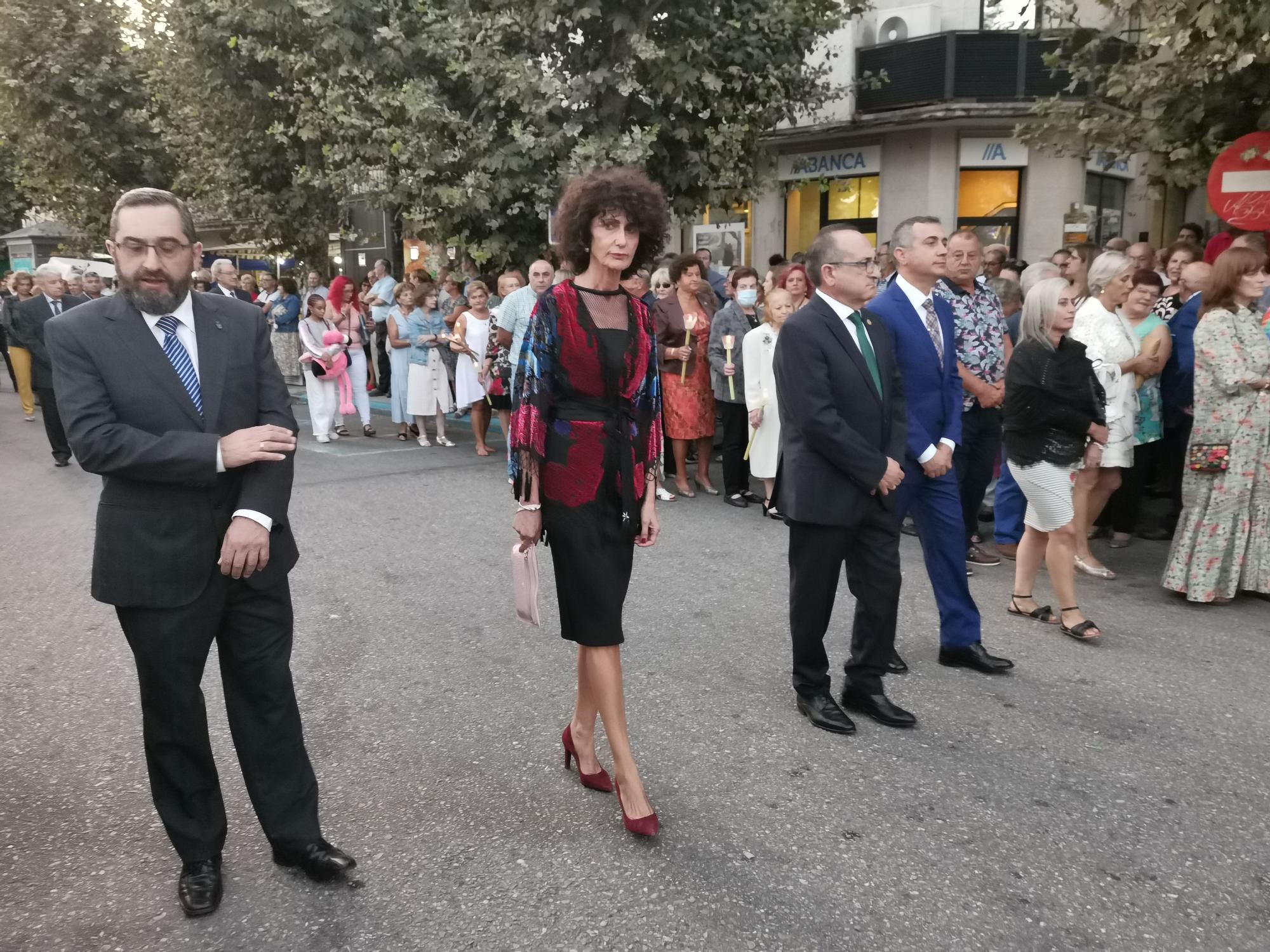 La procesión de las Festas do Cristo de Cangas