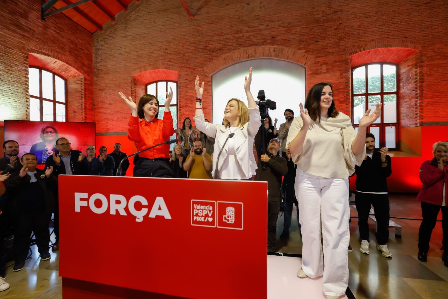 Pilar Bernabé, secretaria general del PSPV de València