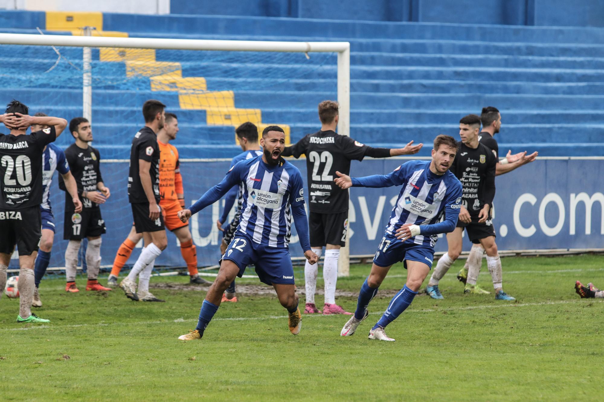 Alcoyano - Peña Deportiva: Las imágenes del partido