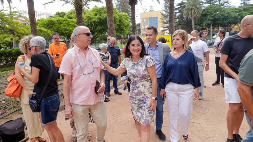 Schamann inaugura la remodelación de la torre de la parroquia para las Fiestas de Los Dolores