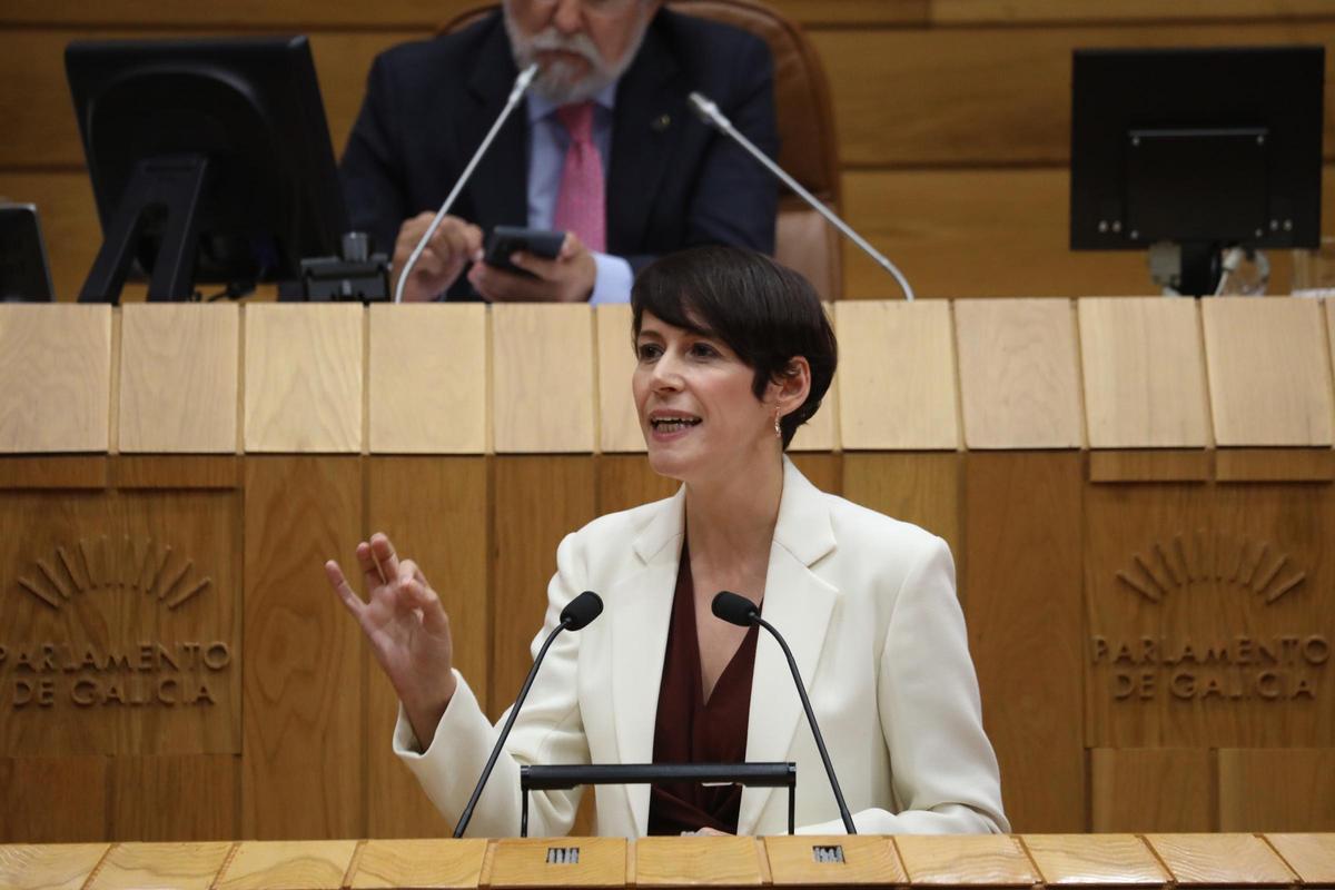A voceira do BNG, Ana Pontón, intervén no Parlamento de Galicia no recente Debate sobre o Estado da Autonomía.