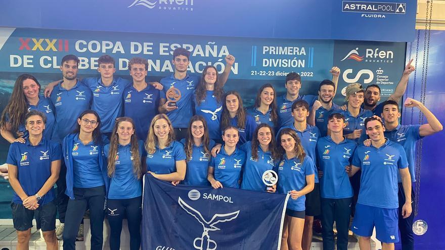 El Club Natació Palma femenino asciende a División de Honor