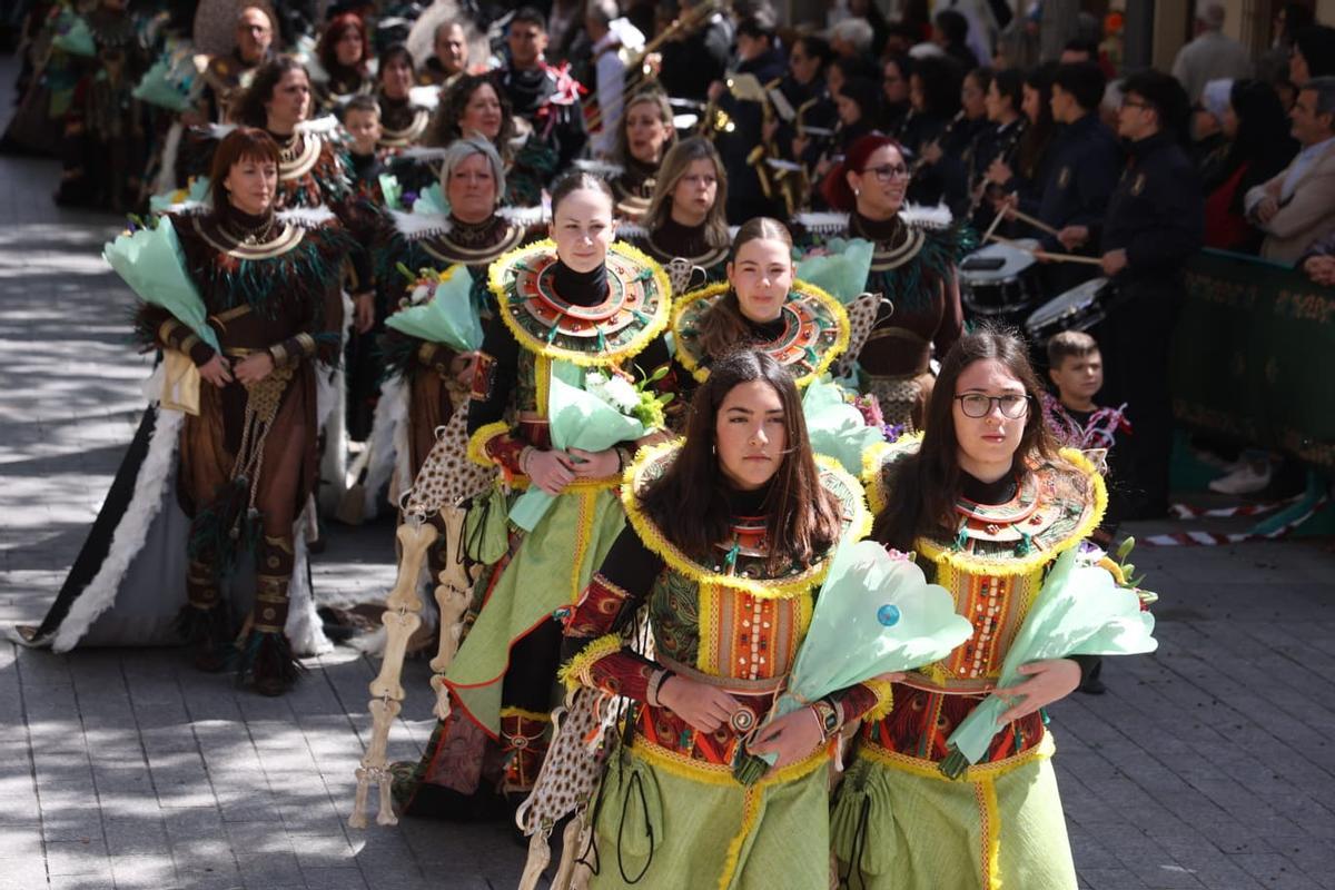 Así ha sido la ofrenda floral al patrón del municipio en San Vicente del Raspeig