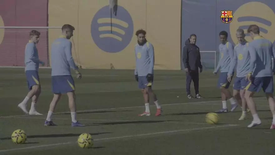 Raphinha completa su segundo entrenamiento consecutivo y apunta al Girona